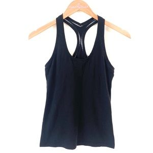 Lululemon Black Racerback Tank Top, Size Small